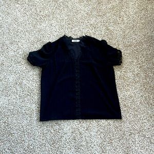 Black Lace Blouse